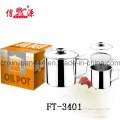 1L Stainless Steel Mesh Oil Pot (FT-3401)